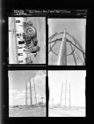 Big Farm Edition; Water Tower Completed (4 Negatives) (April 28, 1954) [Sleeve 105, Folder d, Box 3]